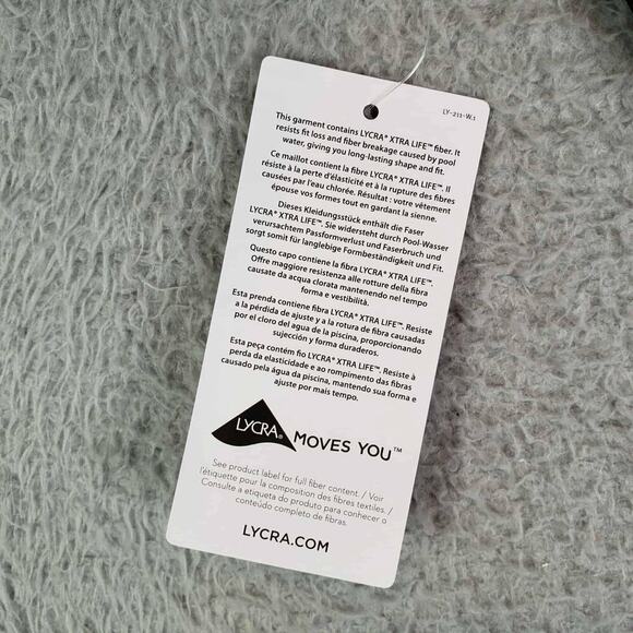 Lands End Swimsuit Bottoms Lycra Xtra Lite Black Women’s Plus Size 16 - Picture 5 of 8